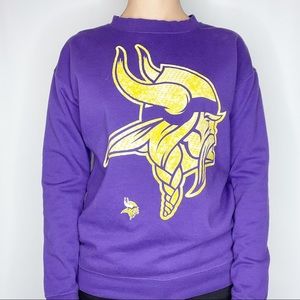NFL TEAM APPAREL | Vikings Pullover Medium